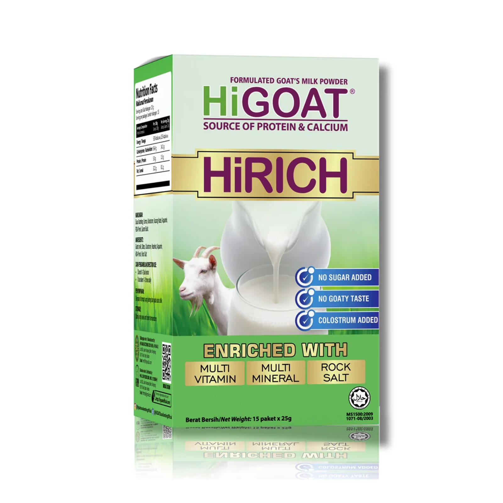HiGOAT HiRICH(15 SACHETS X 25GM)
