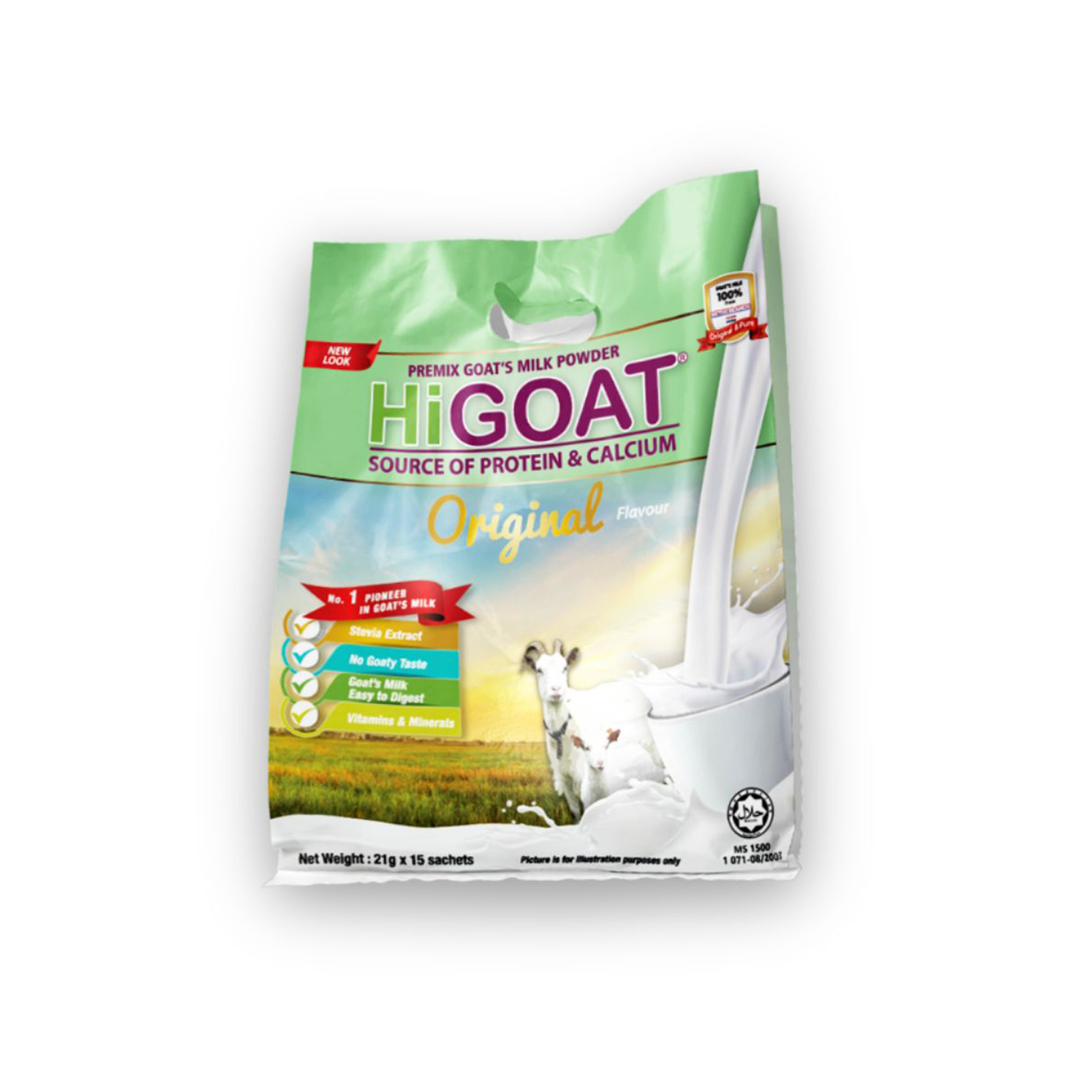 HiGOAT Original Pack (15 Sachets x 21gm)